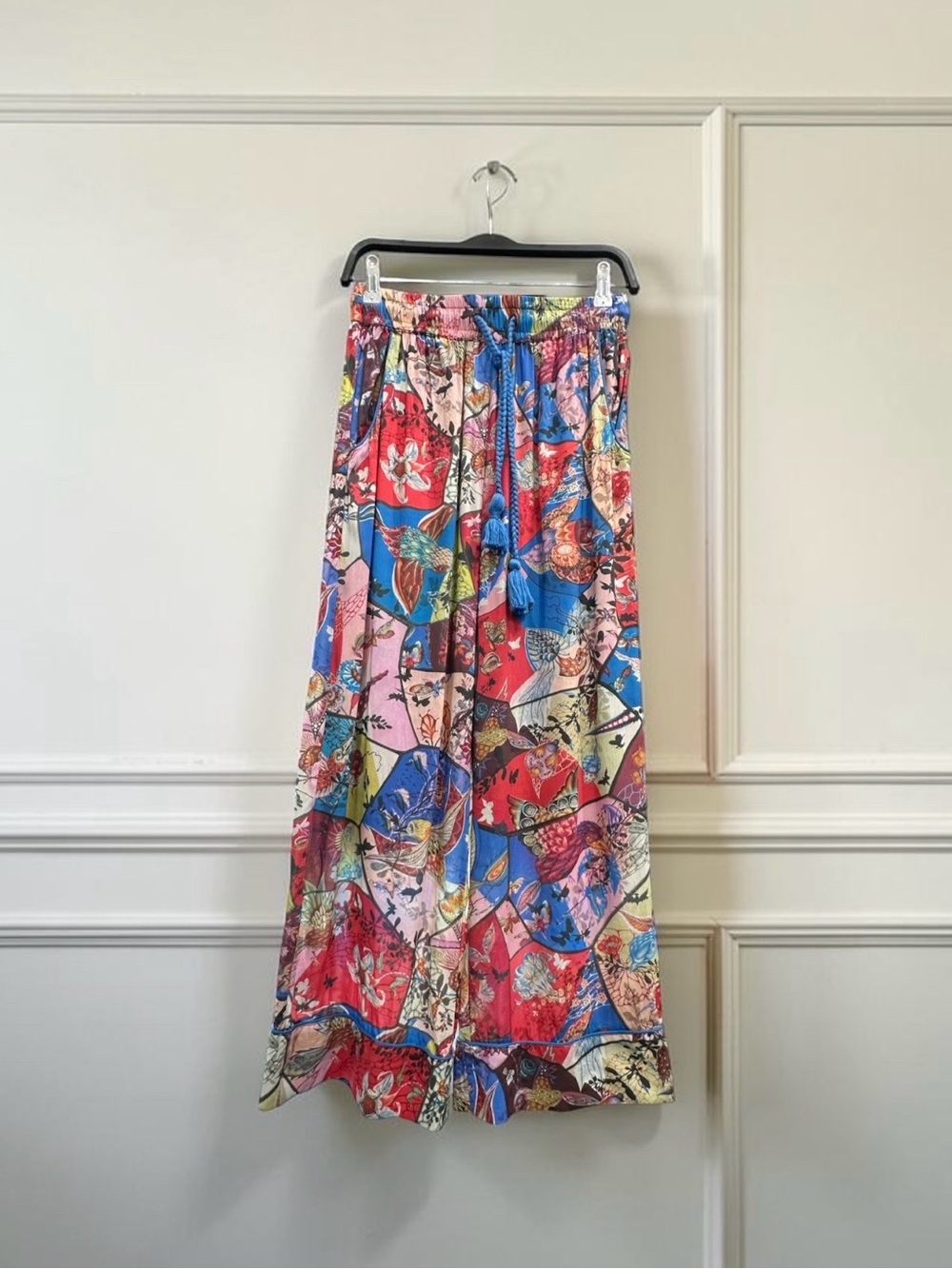 Anthropologie Judith Schachter Vibrant Wide Leg Pajama Pants. Size: Small
